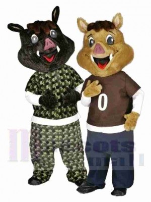 Boar Brothers Mascot Costume