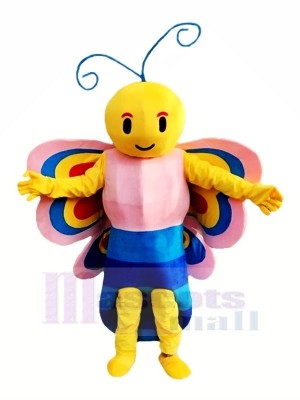 Beautiful Butterfly with Colorful Wings Mascot Costumes Animal	