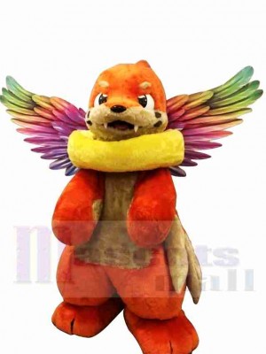 Flying Dog Mascot Costume