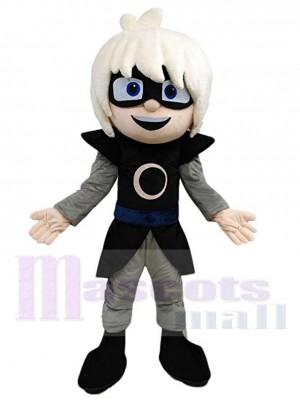 Luna Girl Mascot Costume Cartoon