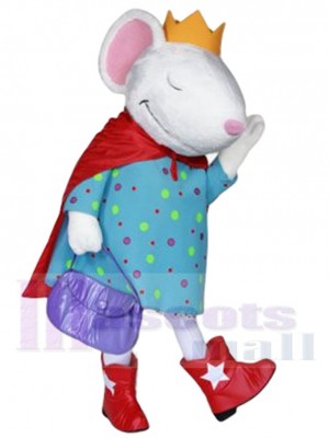 Lilly Queen Mouse Rat Mascot Costume Cartoon