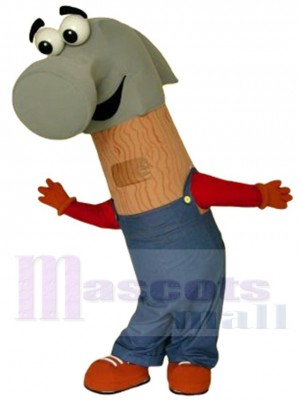 Ace Hardware Hammer Mascot Costume Cartoon