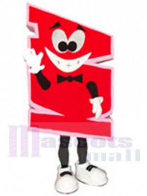 ADI Advertising Guy Mascot Costume Cartoon