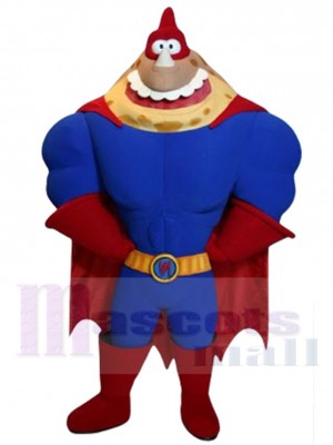 Super Hero Horned Avenger Mascot Costume Cartoon