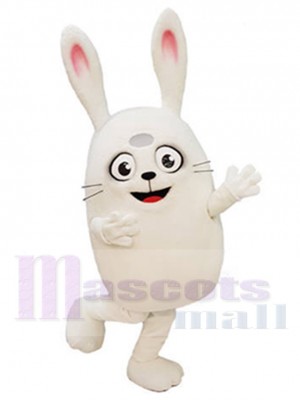 Cute White Rabbit Mascot Costume For Adults Mascot Heads