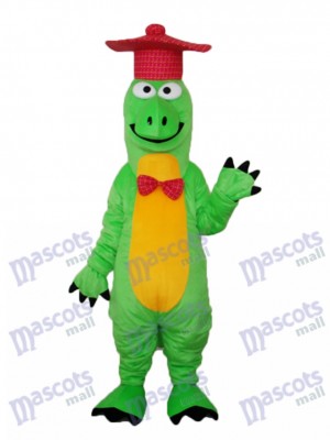 Gentleman Dinosaur Mascot Adult Costume Animal  
