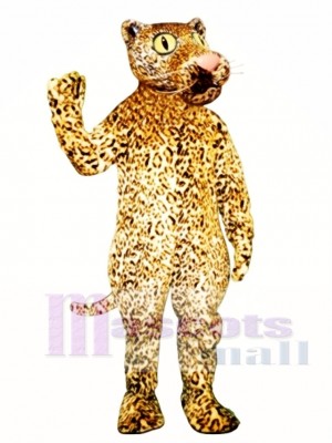 Leland Leopard Mascot Costume Animal
