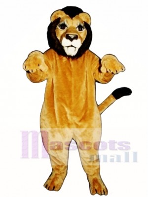 Realistic Lion Mascot Costume Animal