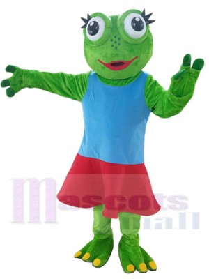 Frog mascot costume