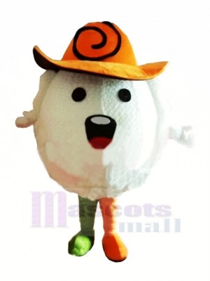 Chinese Dumpling Mascot Costume Cartoon