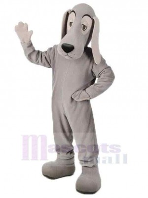 Power Gray Husky Dog Mascot Costume Animal Adult