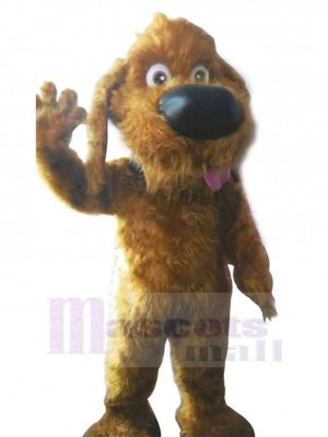 Brown Stray Dog Mascot Costume Animal