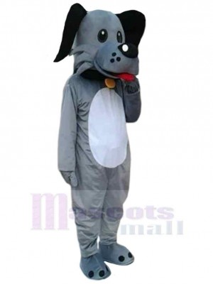 New Gray Dog Mascot Costume Animal Adult