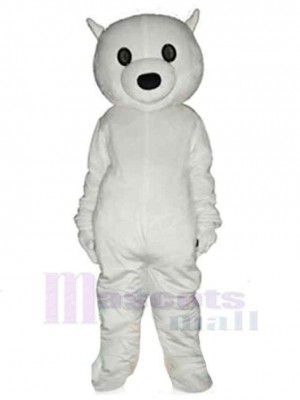 Cute White Chihuahua Dog Mascot Costume Animal