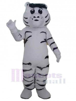 White Tiger Mascot Costume Animal Fancy Dress