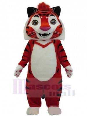 Soft Material Baby Tiger Mascot Costume Animal