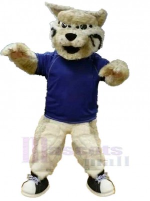 Power Furry Tiger Mascot Costume Animal