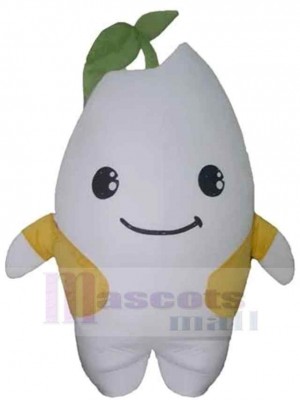 Snowman Potato Plant Mascot Costume Cartoon