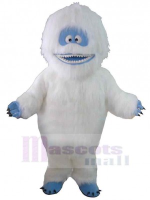 Funny Yeti Snowman Mascot Costume Cartoon