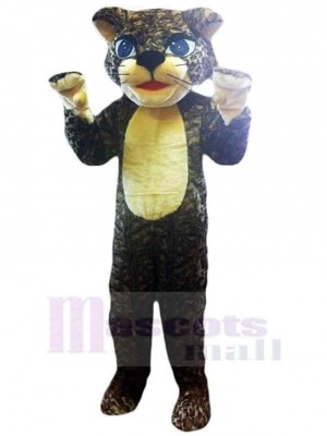 Big Eyes Leopard Mascot Costume Animal