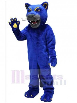 Royal Blue Panther Mascot Costume Animal