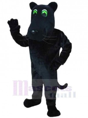 Cartoon Black Panther Mascot Costume Animal