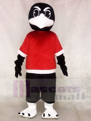 Cute Black Bird Raven Mascot Costumes Animal