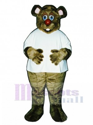 Cute Dr. Killbear with Shirt Mascot Costume Animal 