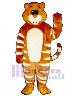 Cute Stripe Cat Mascot Costume Animal 