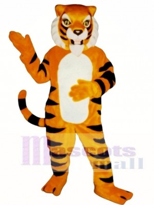 Cute Ferocious Tiger Mascot Costume Animal 