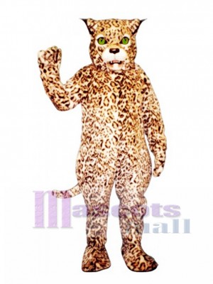 Cute Spotted Lynx Cat Mascot Costume Animal 