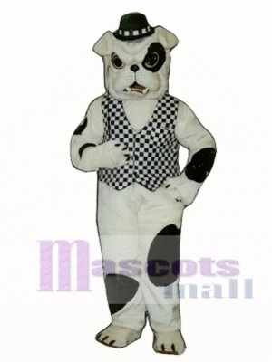 Cute English Bulldog Dog Mascot Costume Animal