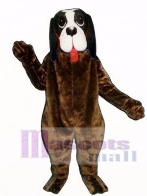 Cute Barney Dog Mascot Costume Animal