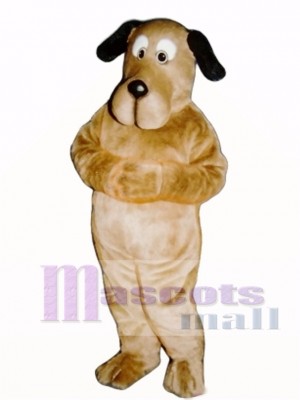 Cute Educated Dog Mascot Costume Animal