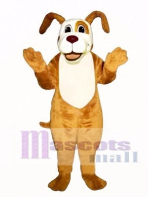 Cute Digger Dog Mascot Costume Animal