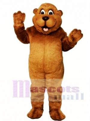 Woody Woodchuck Mascot Costume Animal 