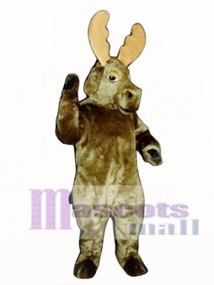 Cute Realistic Moose Mascot Costume Animal