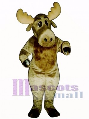 Cute Milton Moose Christmas Mascot Costume Animal