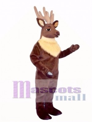 Cute Regal Elk Deer Mascot Costume Animal