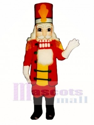 Marching Nutcracker Mascot Costume Christmas Xmas