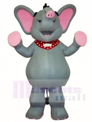 Gray Elephant Mascot Costumes Animal