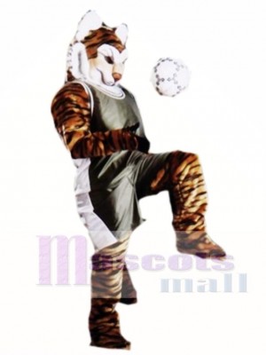 Cute Pro Tiger Mascot Costume Animal 