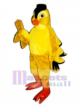 Cute Finch Mascot Costume Bird