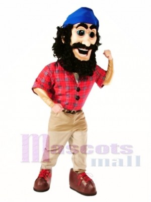 Lumberjack Mascot Costume People