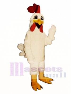 Cute Laughing Rooster Mascot Costume Poultry 