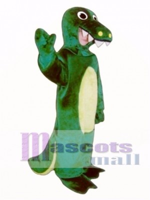 Cute Alligator Mascot Costume Animal