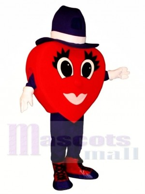 Madcap Walking Heart Lightweight Mascot Costume 