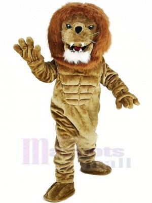 Fierce Lion King Mascot Costume Cartoon