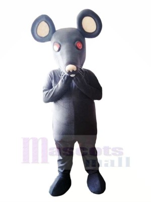 Funny Grey Rat Mascot Costumes Cartoon