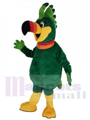 Green Toucan Bird Mascot Costume Animal